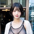 透け透けレオタードで透けたりポロリしたり 6枚目