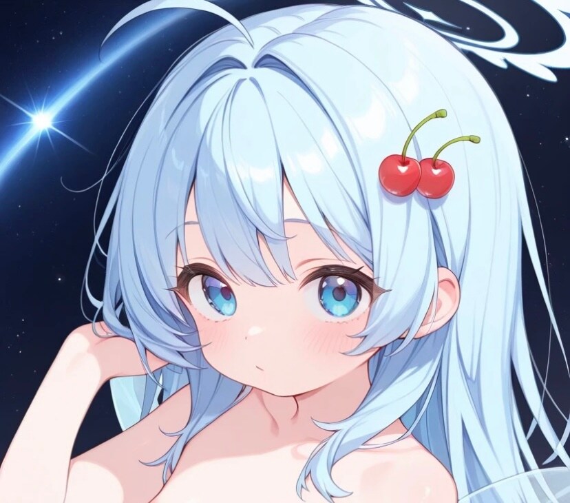 赤い髪飾り2☆