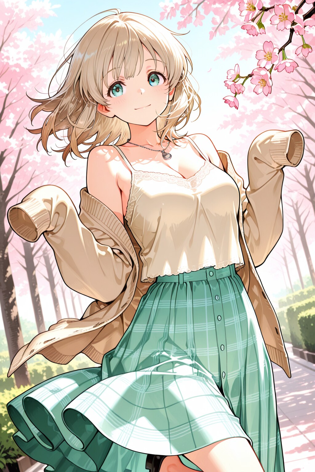 花見中のぶかぶか袖JD(企画参加)