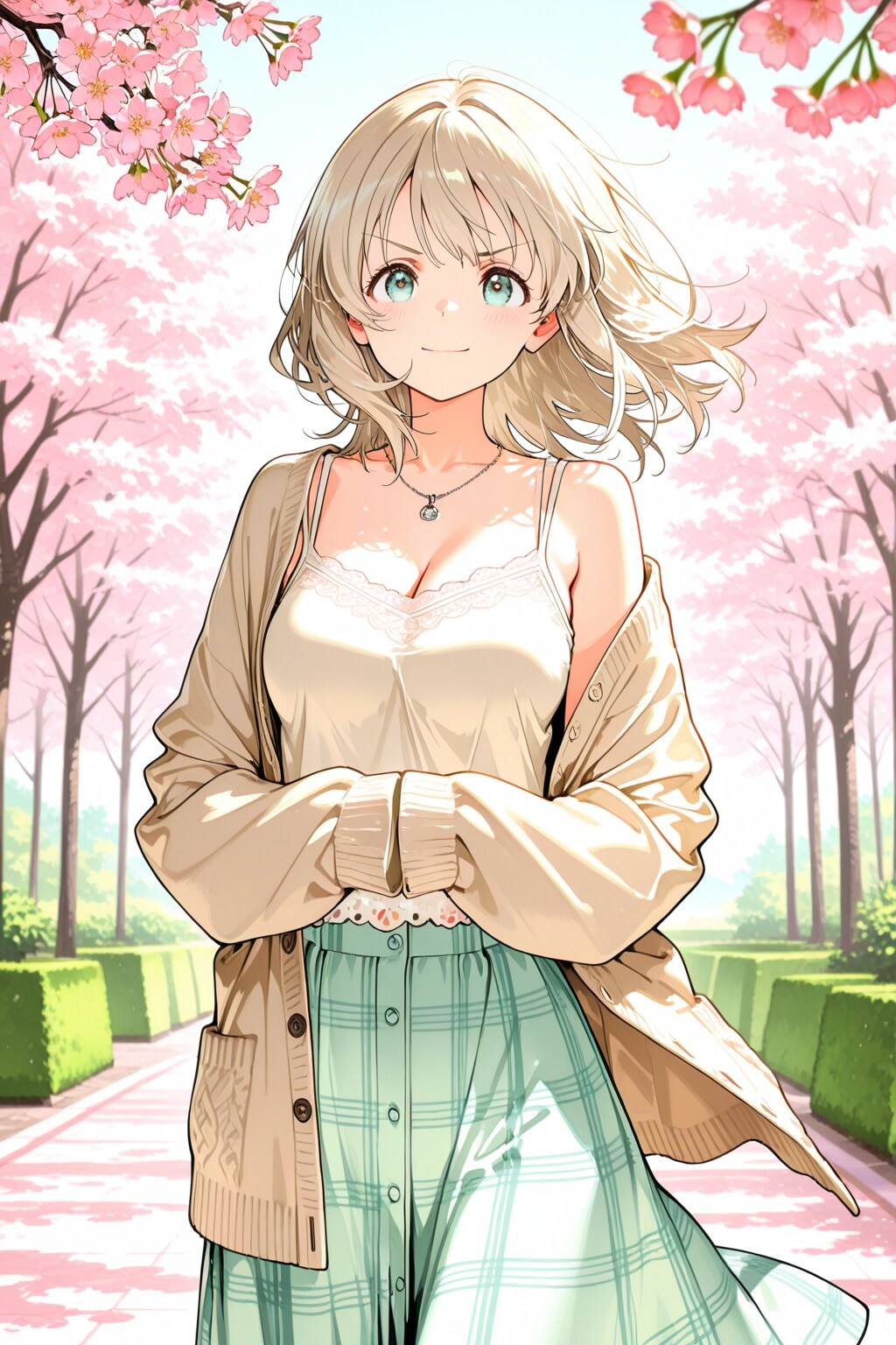 花見中のぶかぶか袖JD(企画参加)