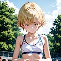 ブルマでおもらし 3枚目