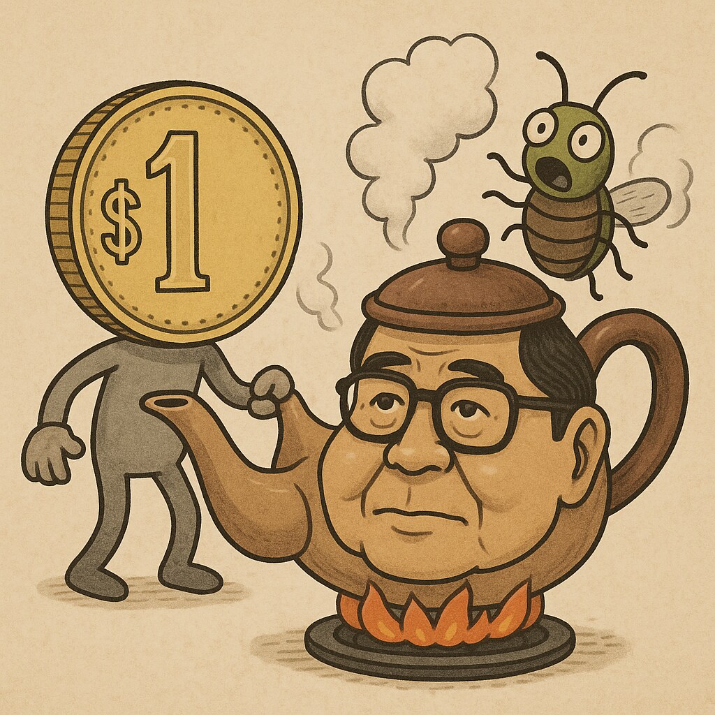 ペソ(貨幣)が茶(加藤茶)を沸かす