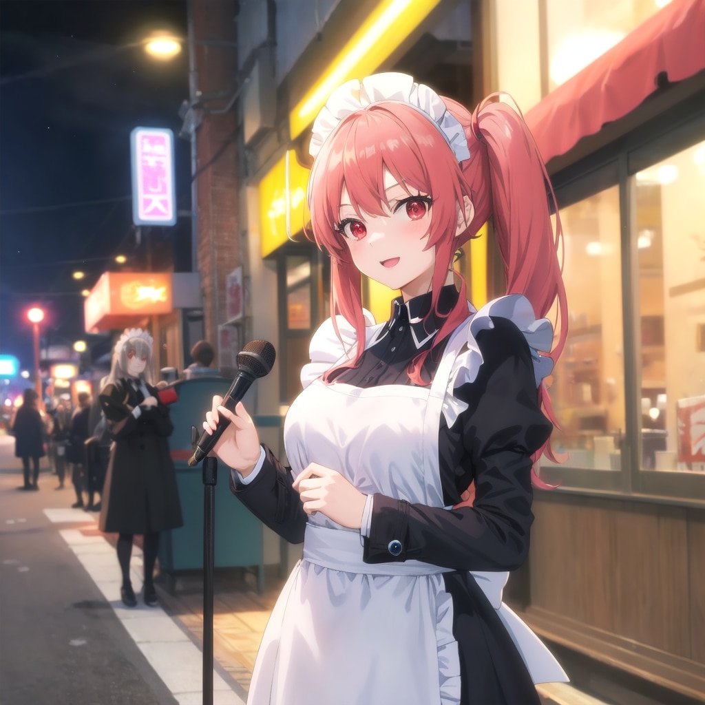 放送後の街頭インタビュー | の人気AIイラスト・グラビア