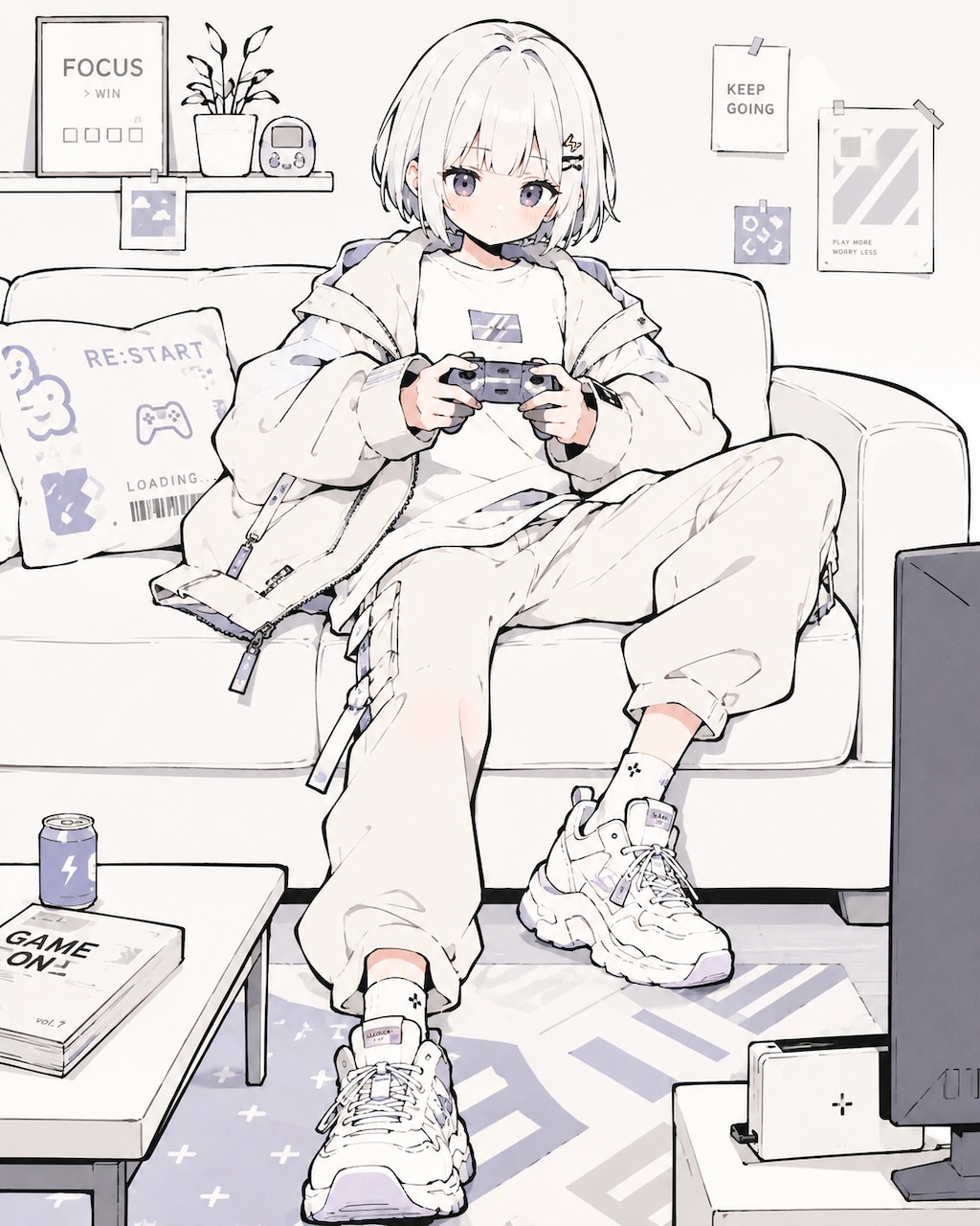 スタイリッシュな少女84