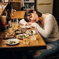 酔いつぶれる女 8枚目
