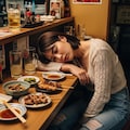 酔いつぶれる女 7枚目
