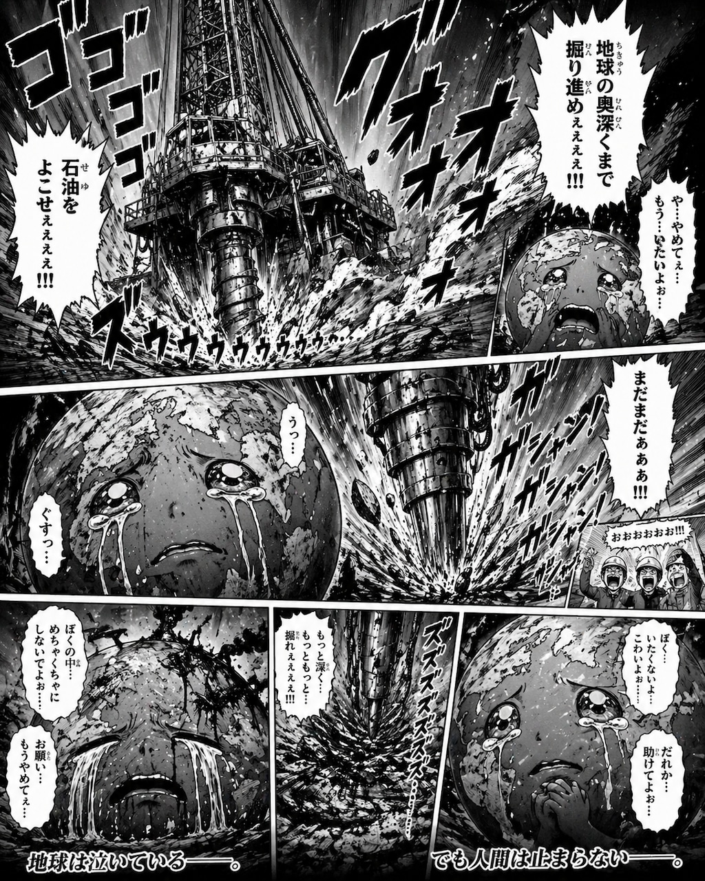 わけわか！地球が泣いている