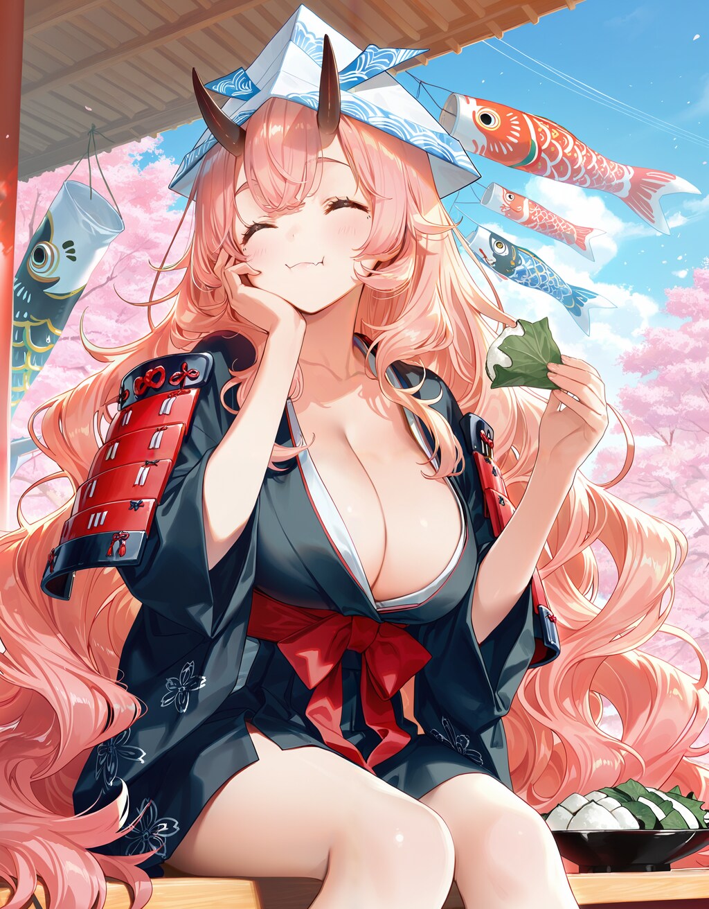 こどもの日の鬼娘さん