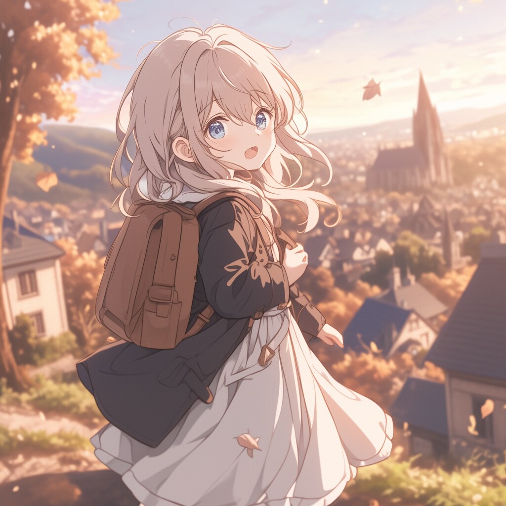 コークの街と女の子 The city of Cork and the girl