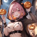 痴女ハロウィン 5枚目