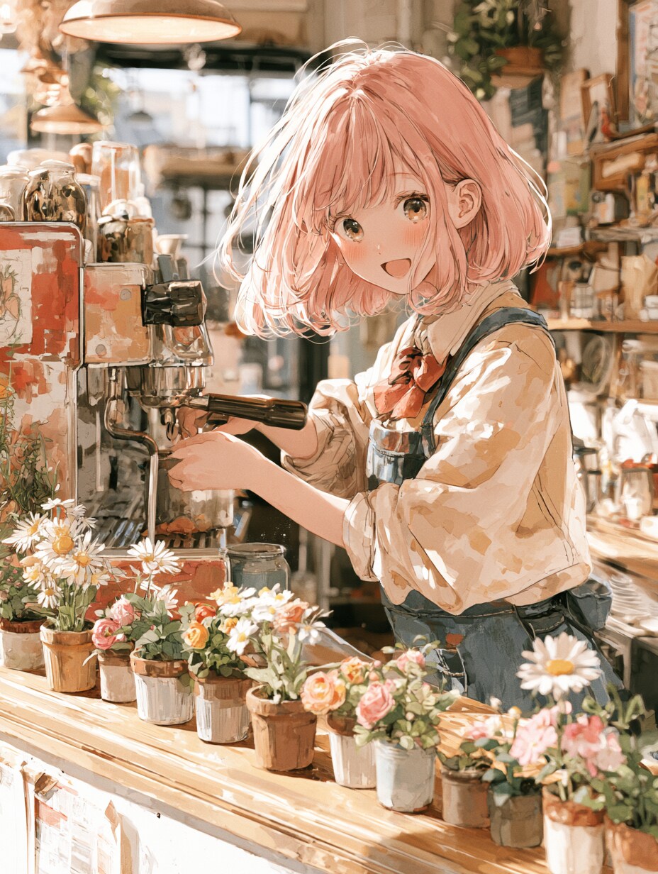 湯気とブロッサム | の人気AIイラスト・グラビア