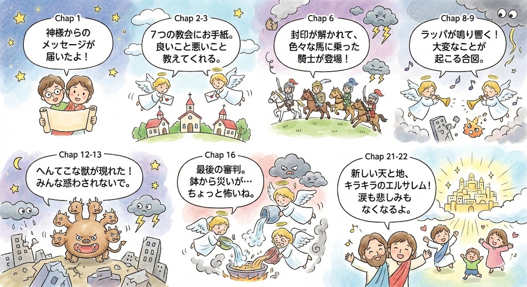 「ギガス写本」も「ヨハネの黙示録」も♪かわいく解説してくれるAIちゃん♪