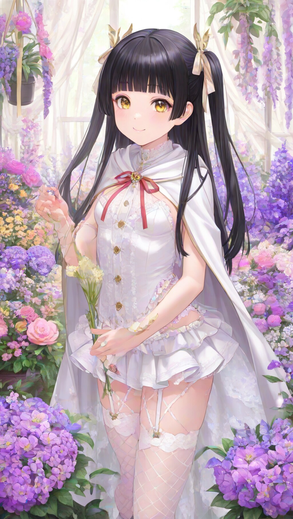 いらっしゃいませ。お好きお花はなんですか？