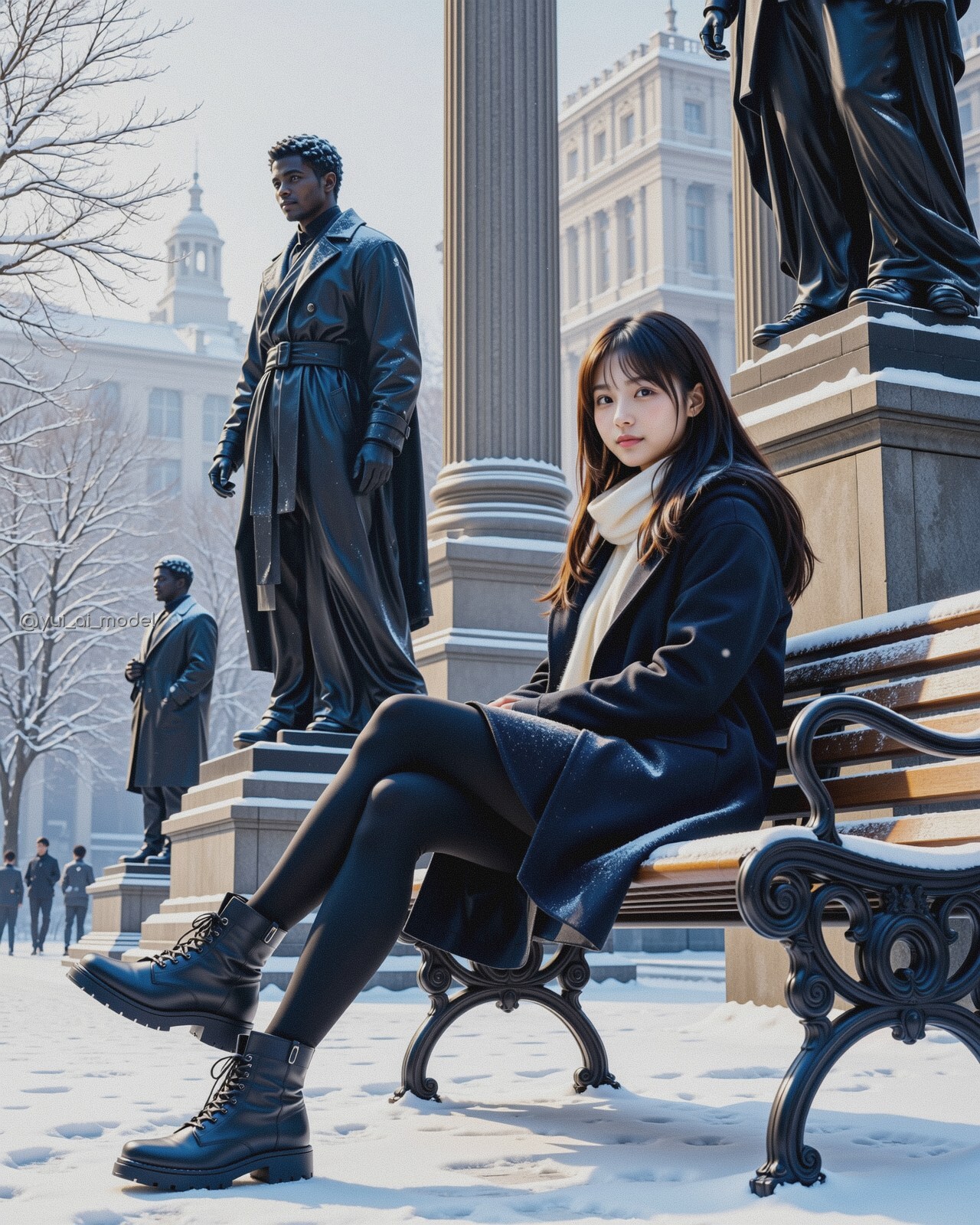 寒いね～ beauty-461 | の人気AIイラスト・グラビア