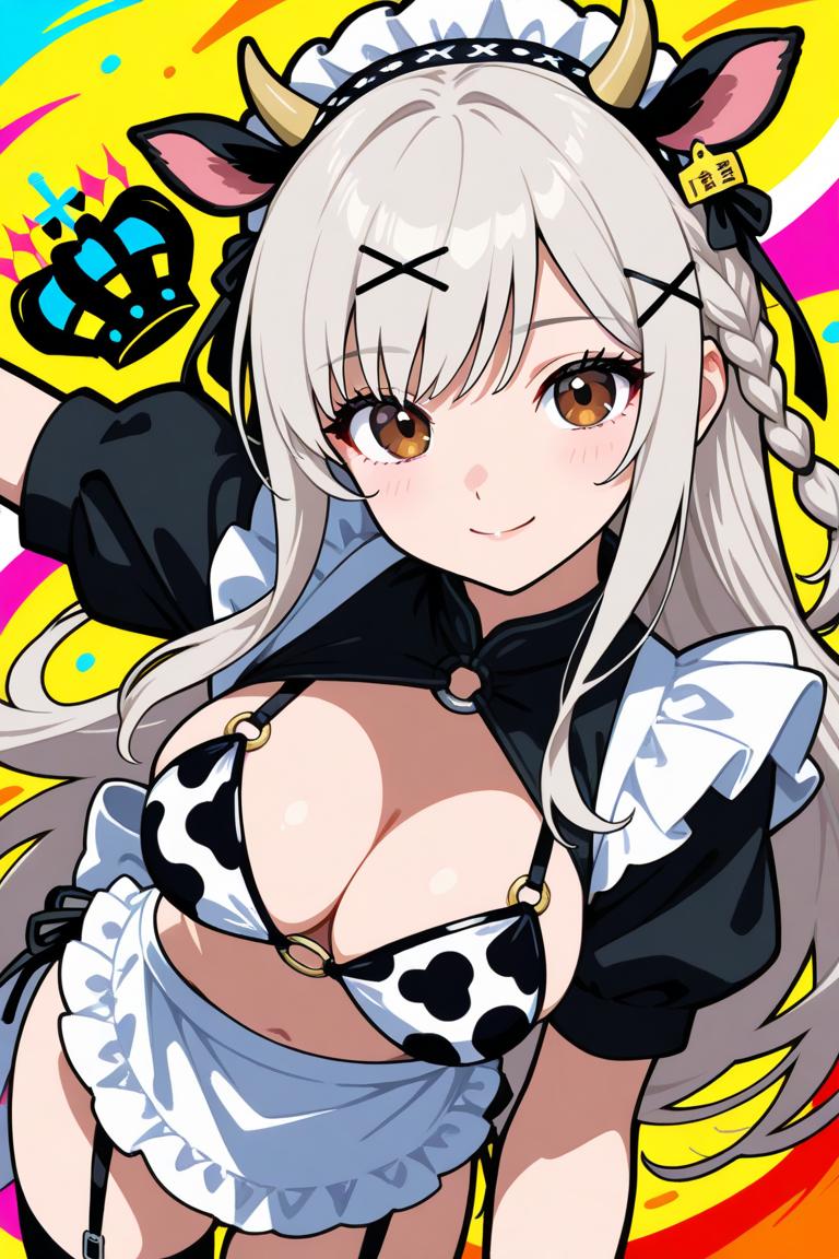 牛ビキニメイド