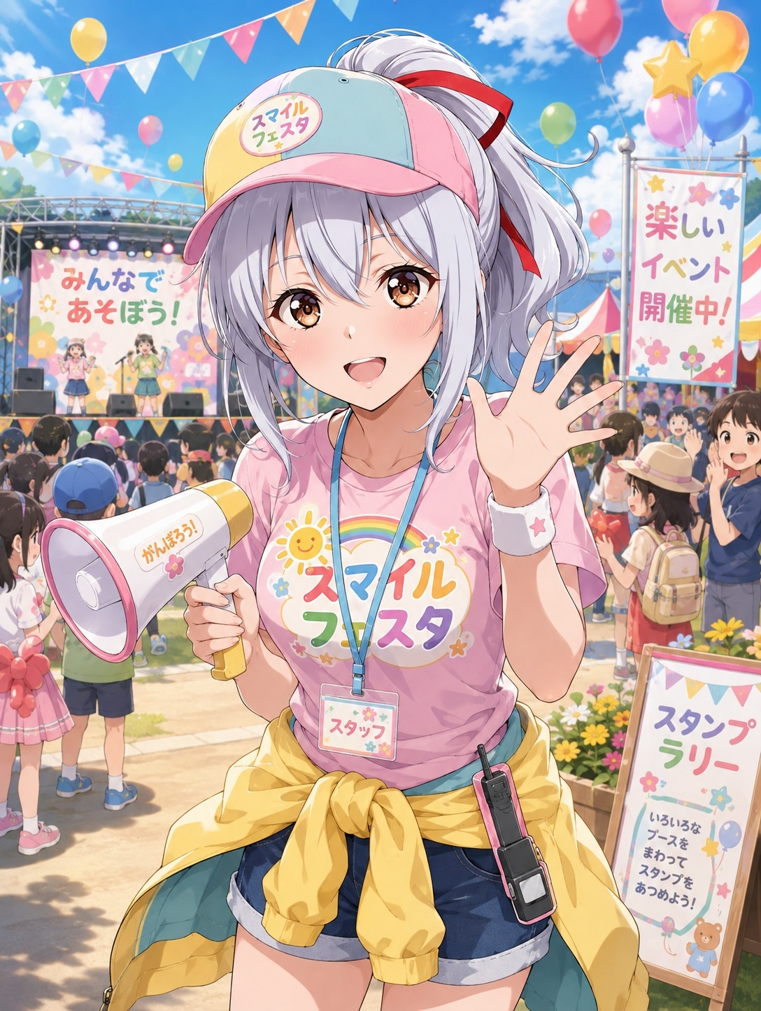 エル「楽しいイベントですよぉー！」-張り紙しっぱい(-_-;