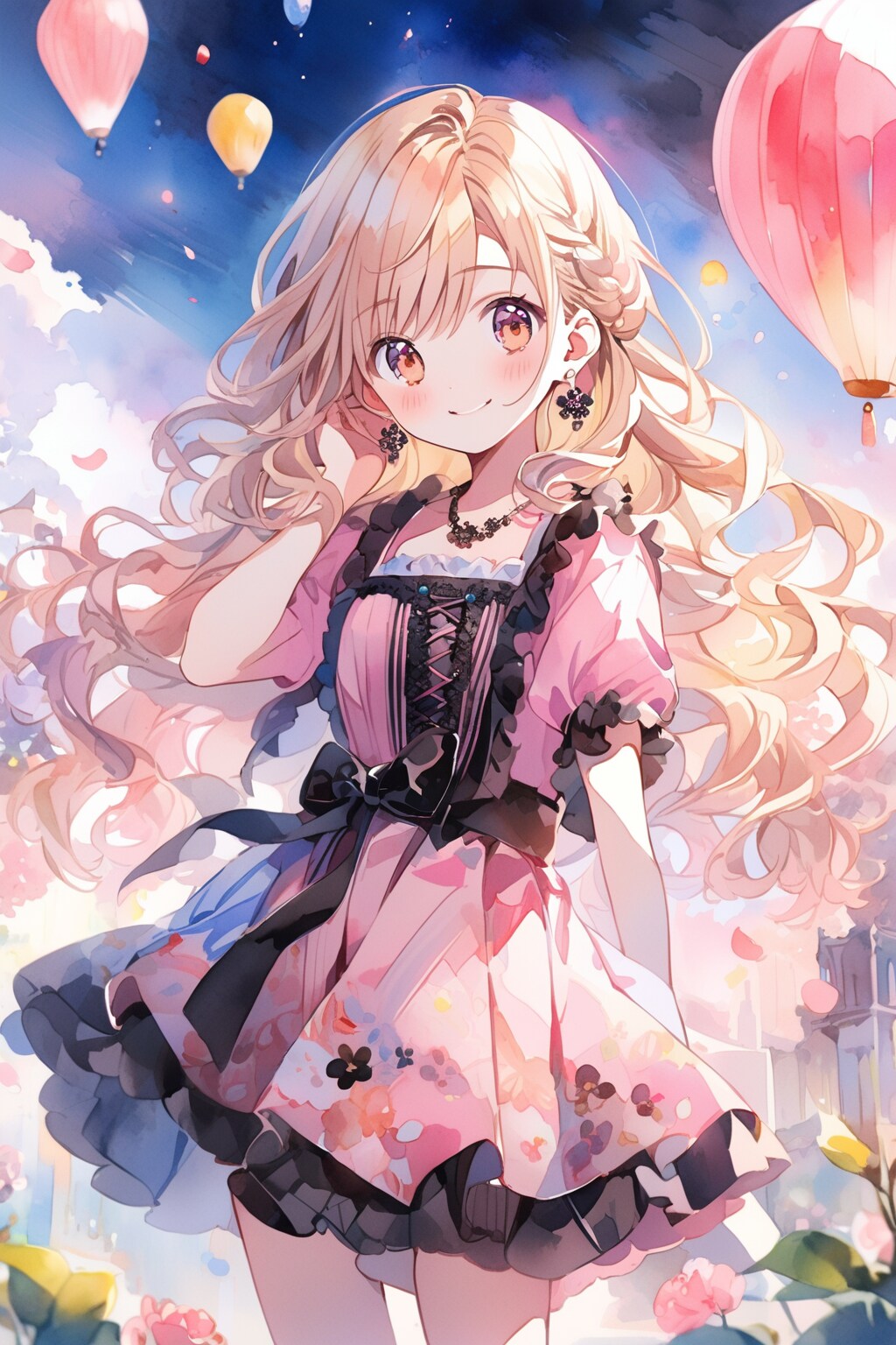 ピンクドレスのVEGAちゃん