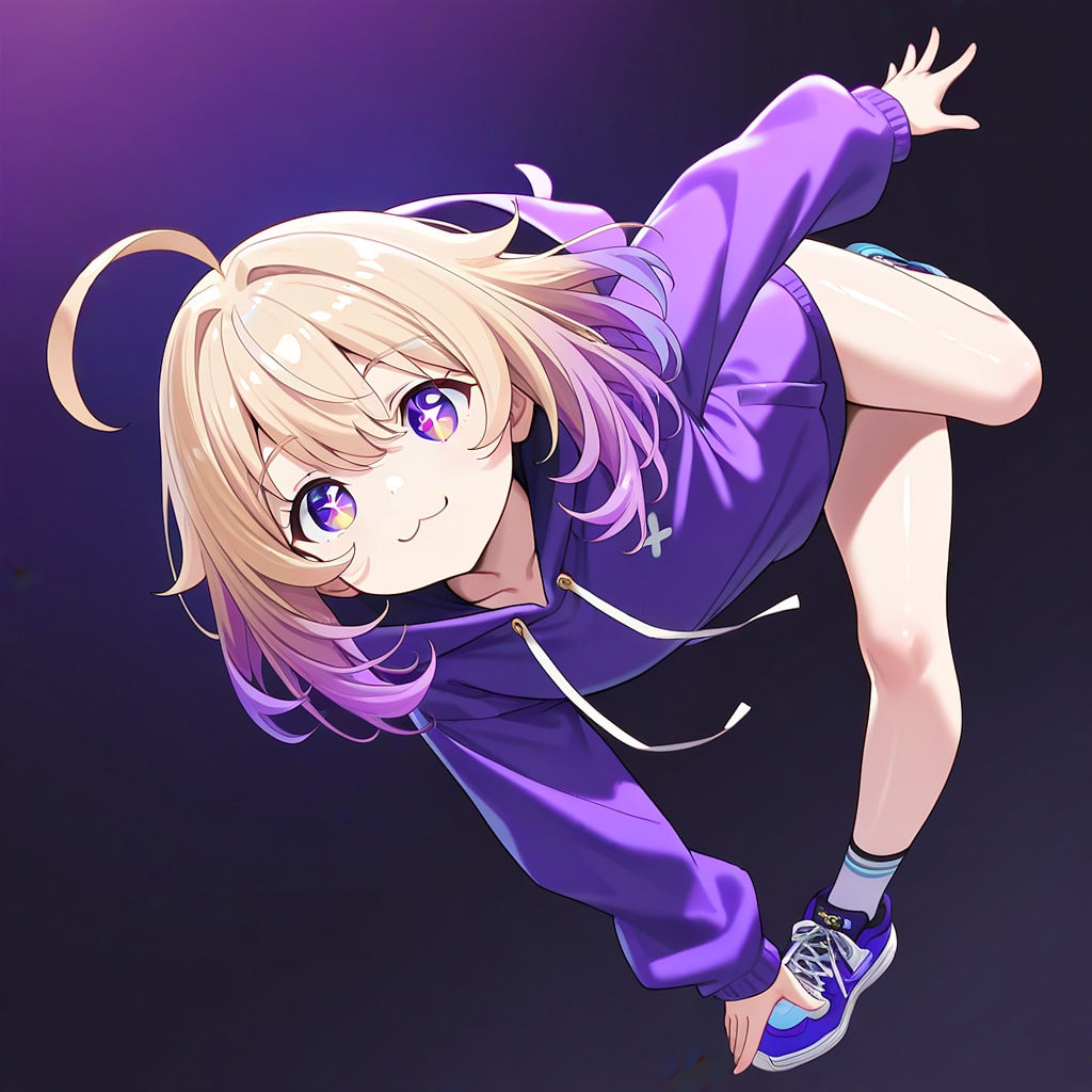 dynamic pose, dynamic angle, dynamic facial expression,