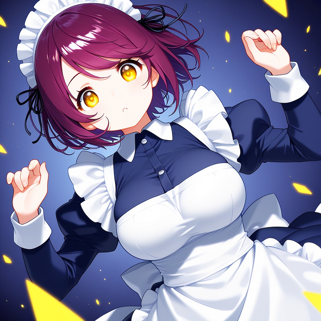 dynamic pose, dynamic angle, dynamic facial expression,