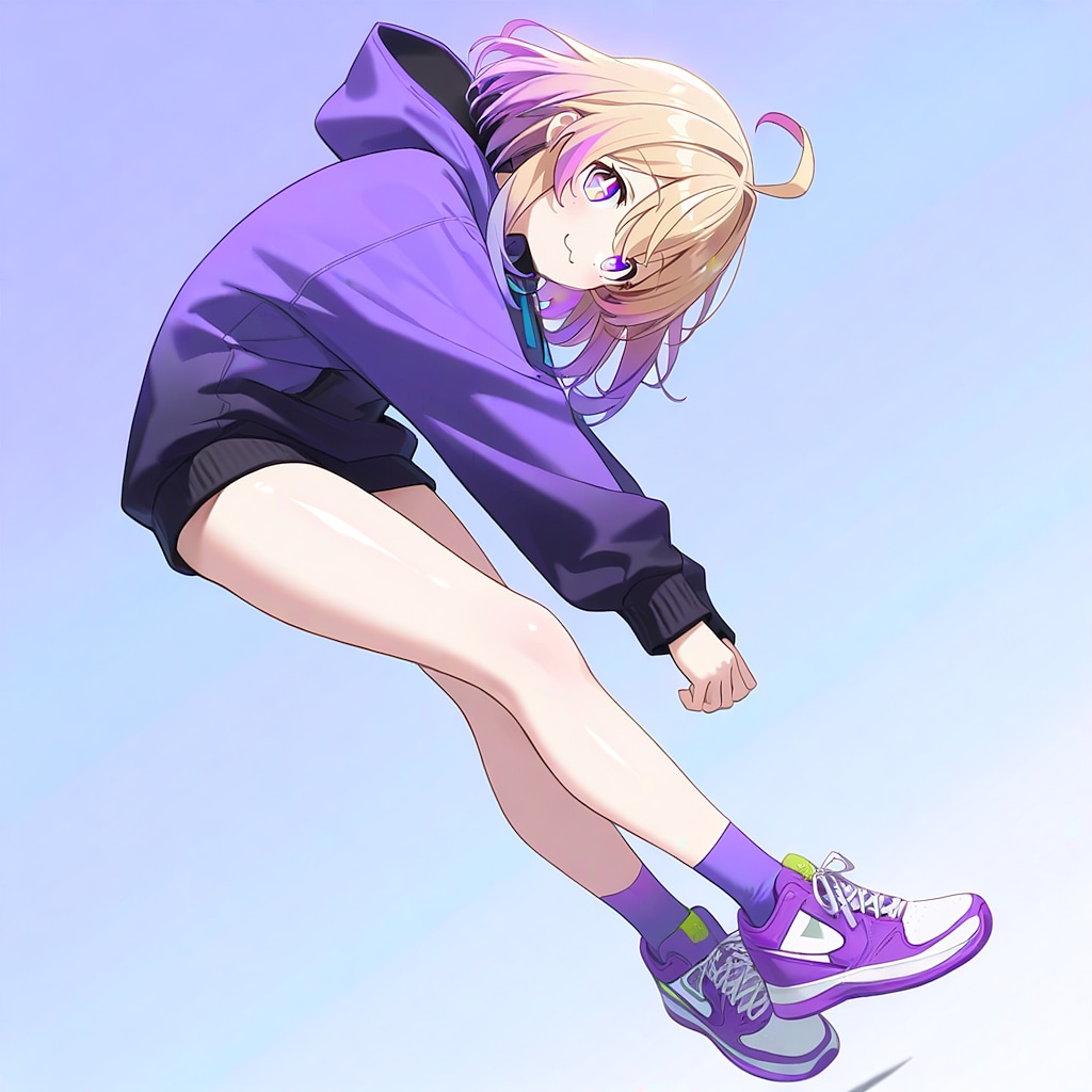 dynamic pose, dynamic angle, dynamic facial expression,