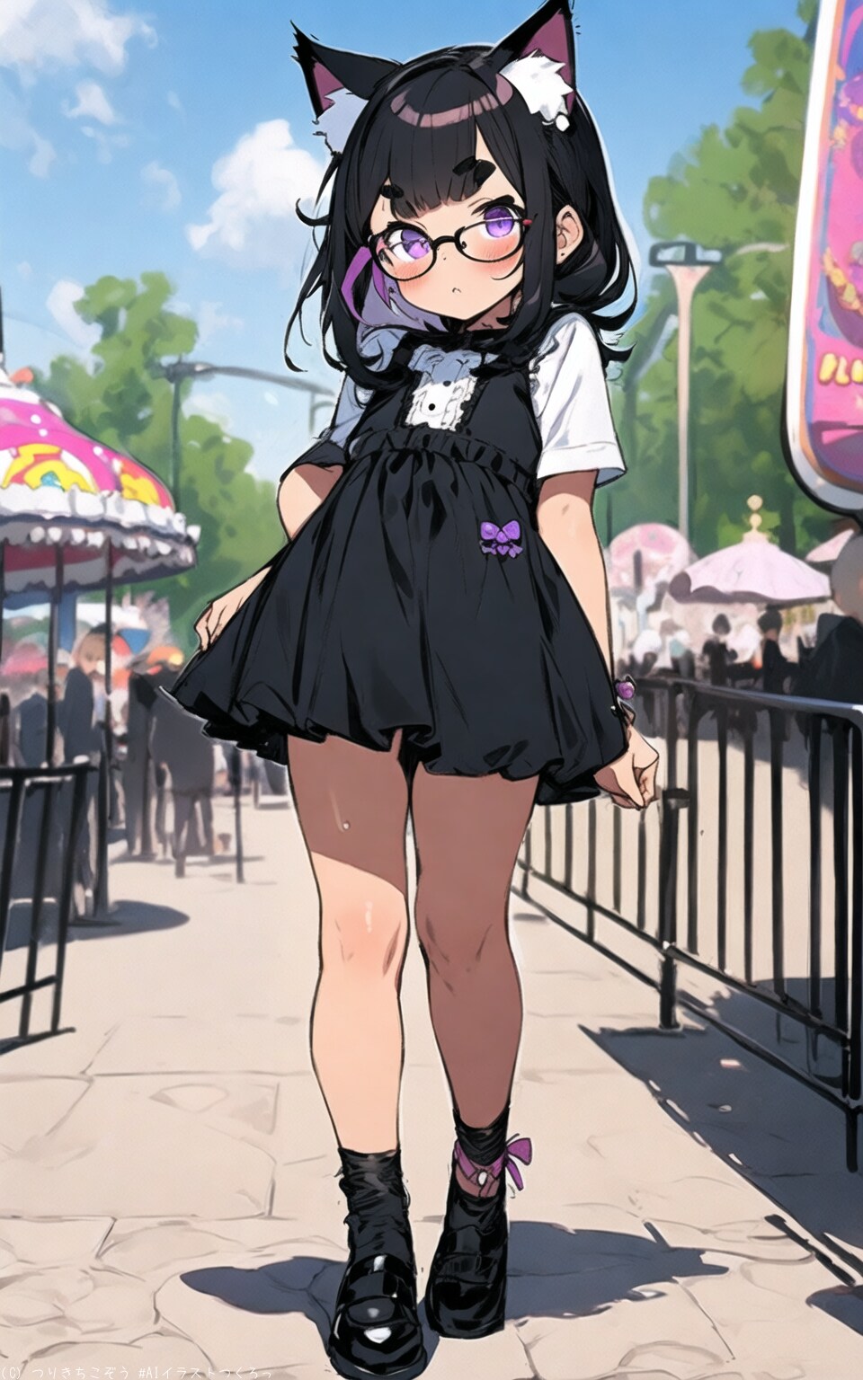 遊園地と未衣さん