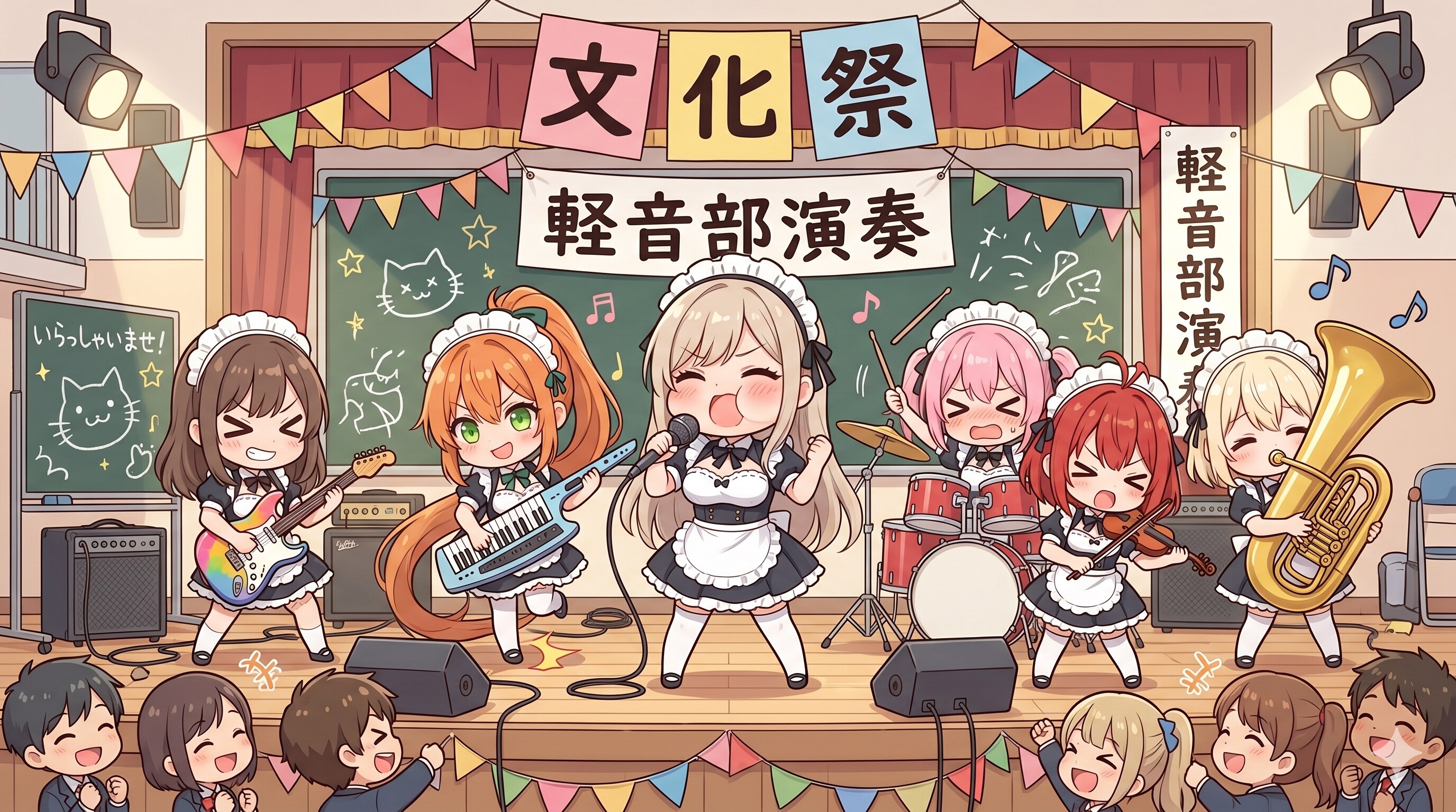 文化祭回 | の人気AIイラスト・グラビア