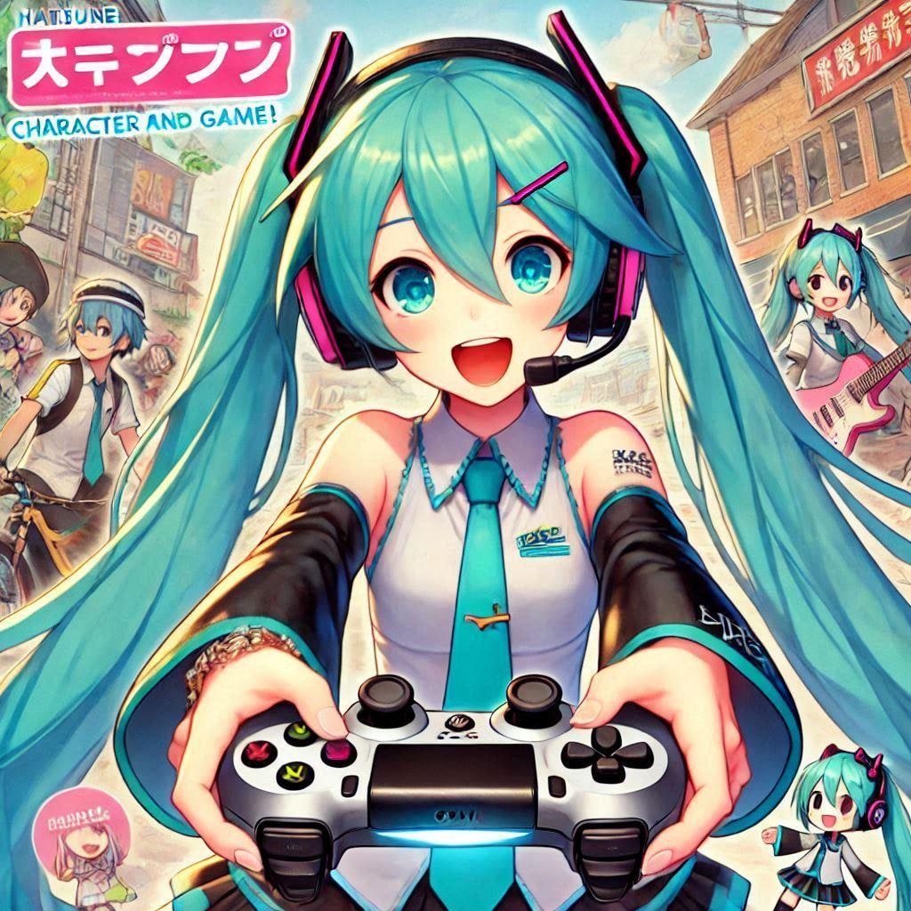 初音ミクとゲーム配信