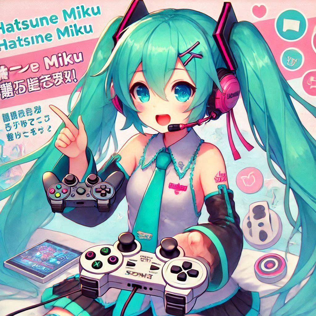初音ミクとゲーム配信