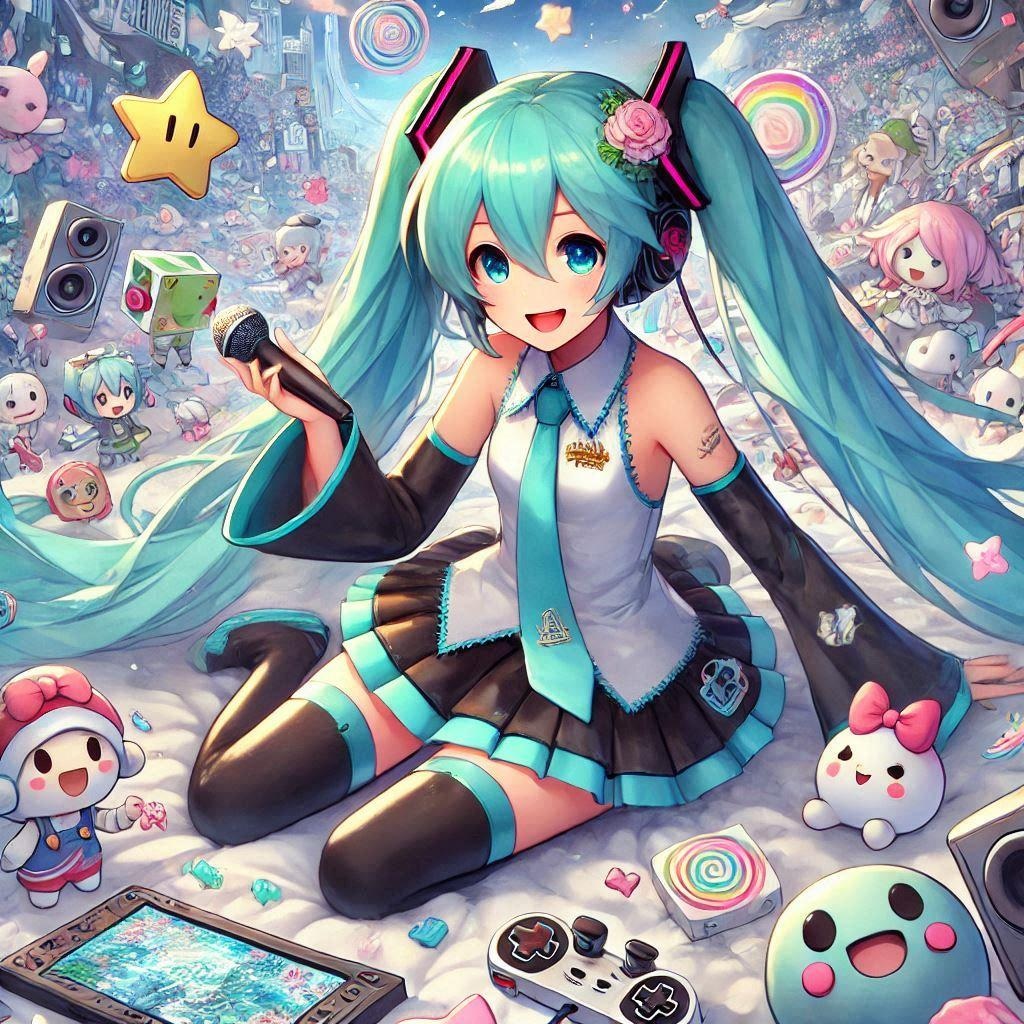 初音ミクとゲーム配信