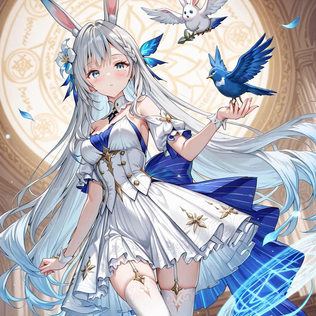 ウサギ魔術師 | の人気AIイラスト・グラビア