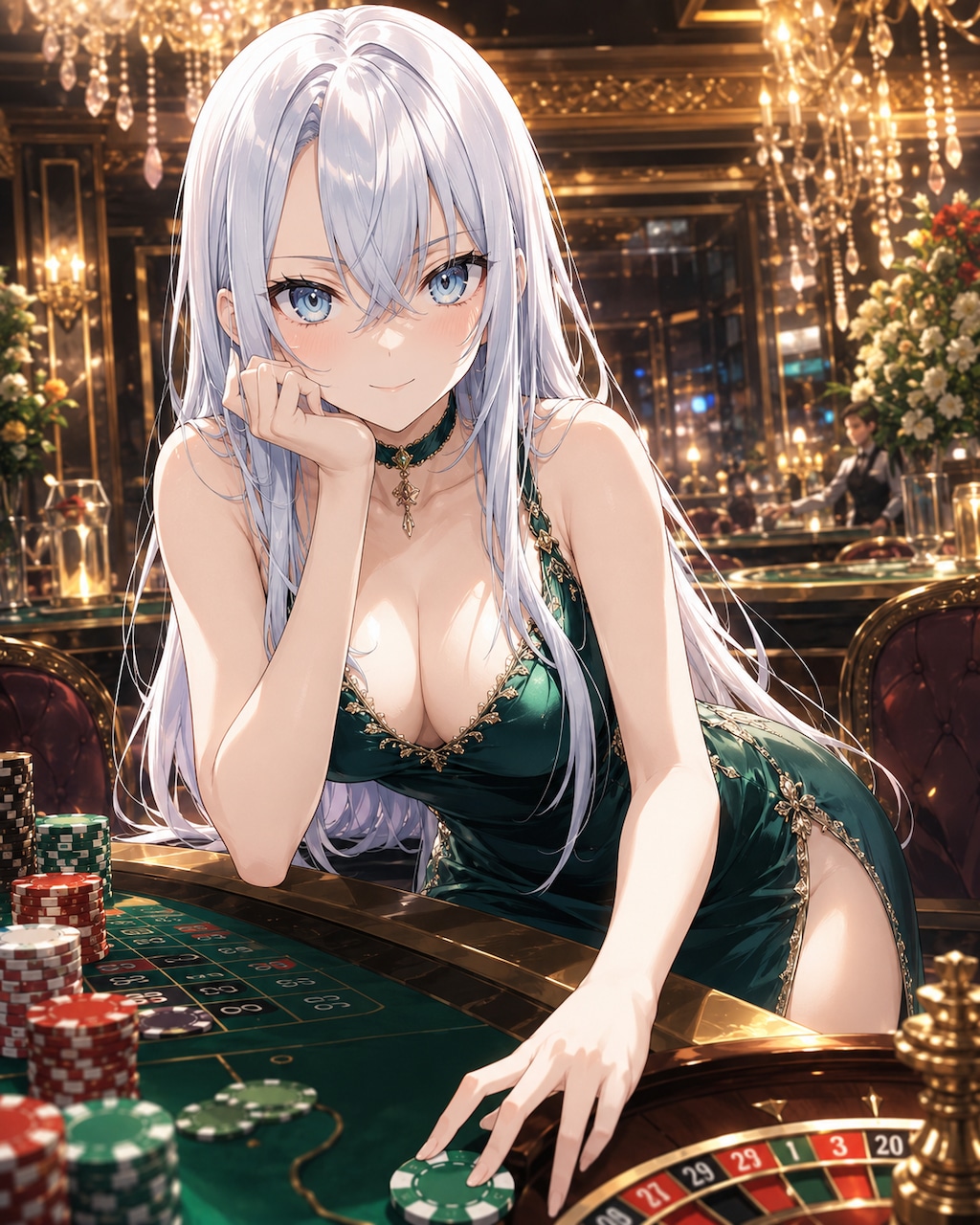 究極シリーズ 【1月：新春ラグジュアリーカジノ＆VIPレセプション】いせれべカレンダー ユティVer.