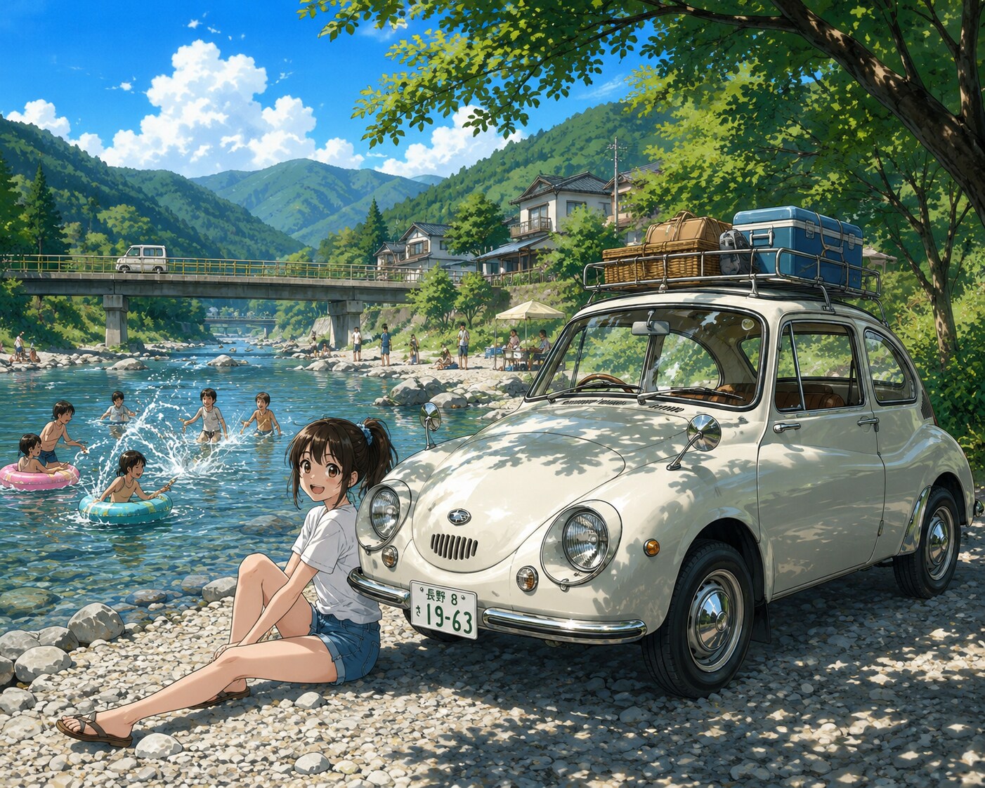 思い出夏休み | の人気AIイラスト・グラビア