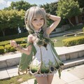 【原神　ナヒーダ】コスプレ風イラスト 2枚目