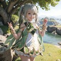 【原神　ナヒーダ】コスプレ風イラスト 5枚目