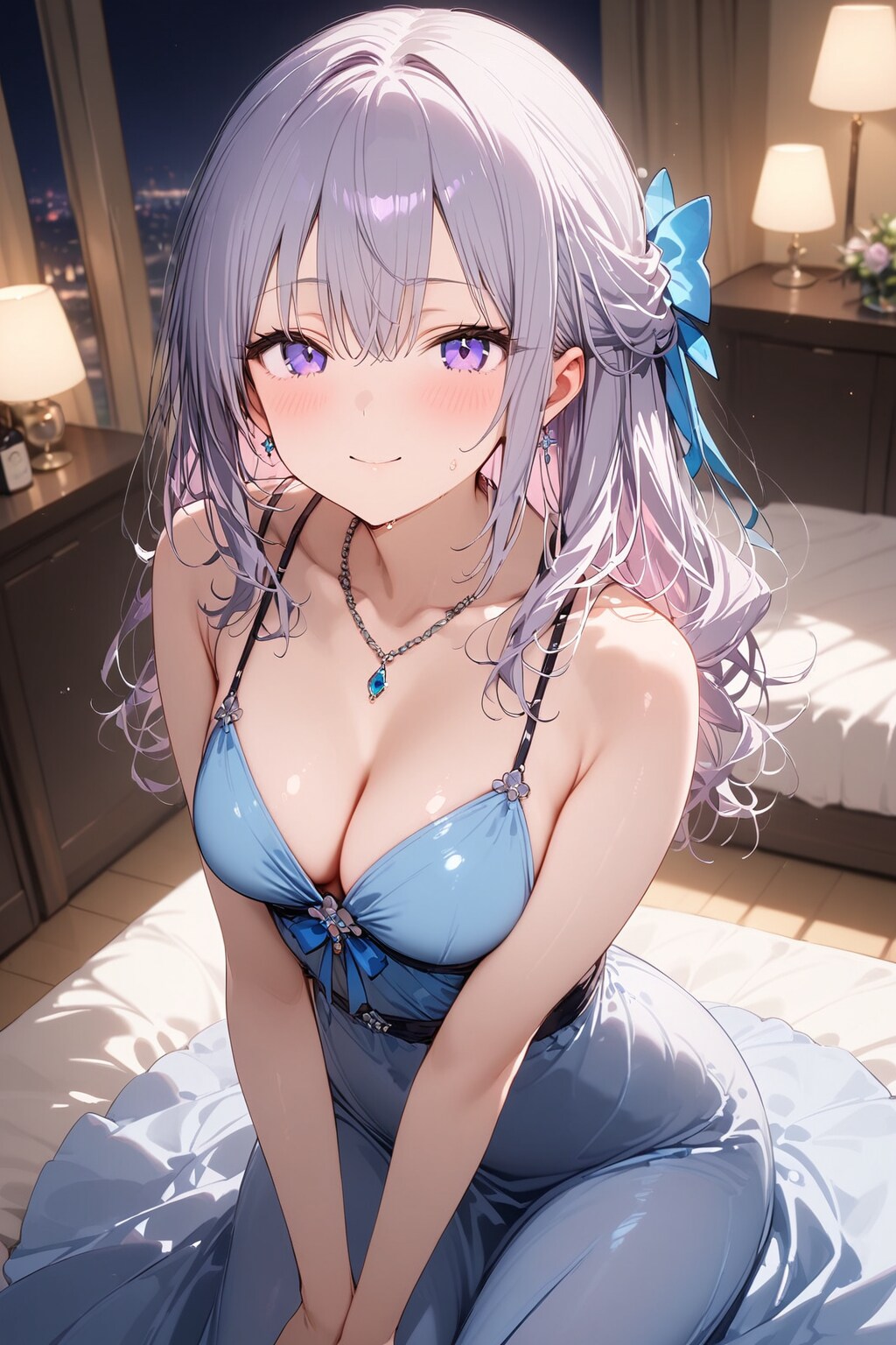 (800HQ)銀髪ちゃんドレス他