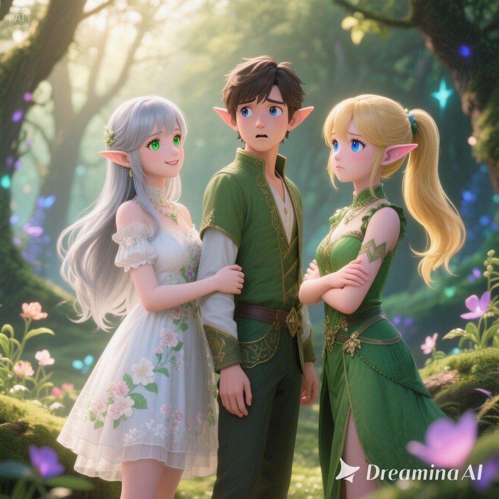 運命の選択：エルフたちの恋模様