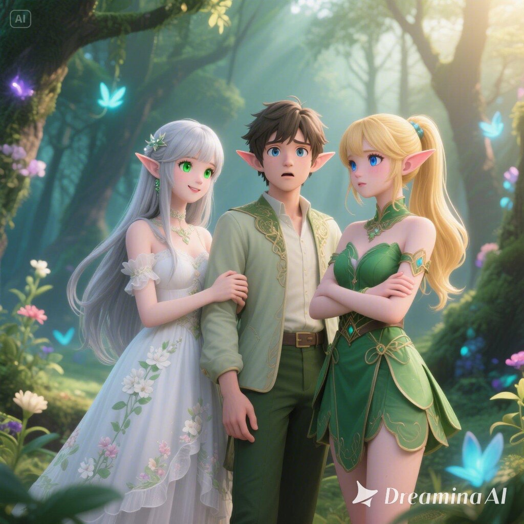 運命の選択：エルフたちの恋模様