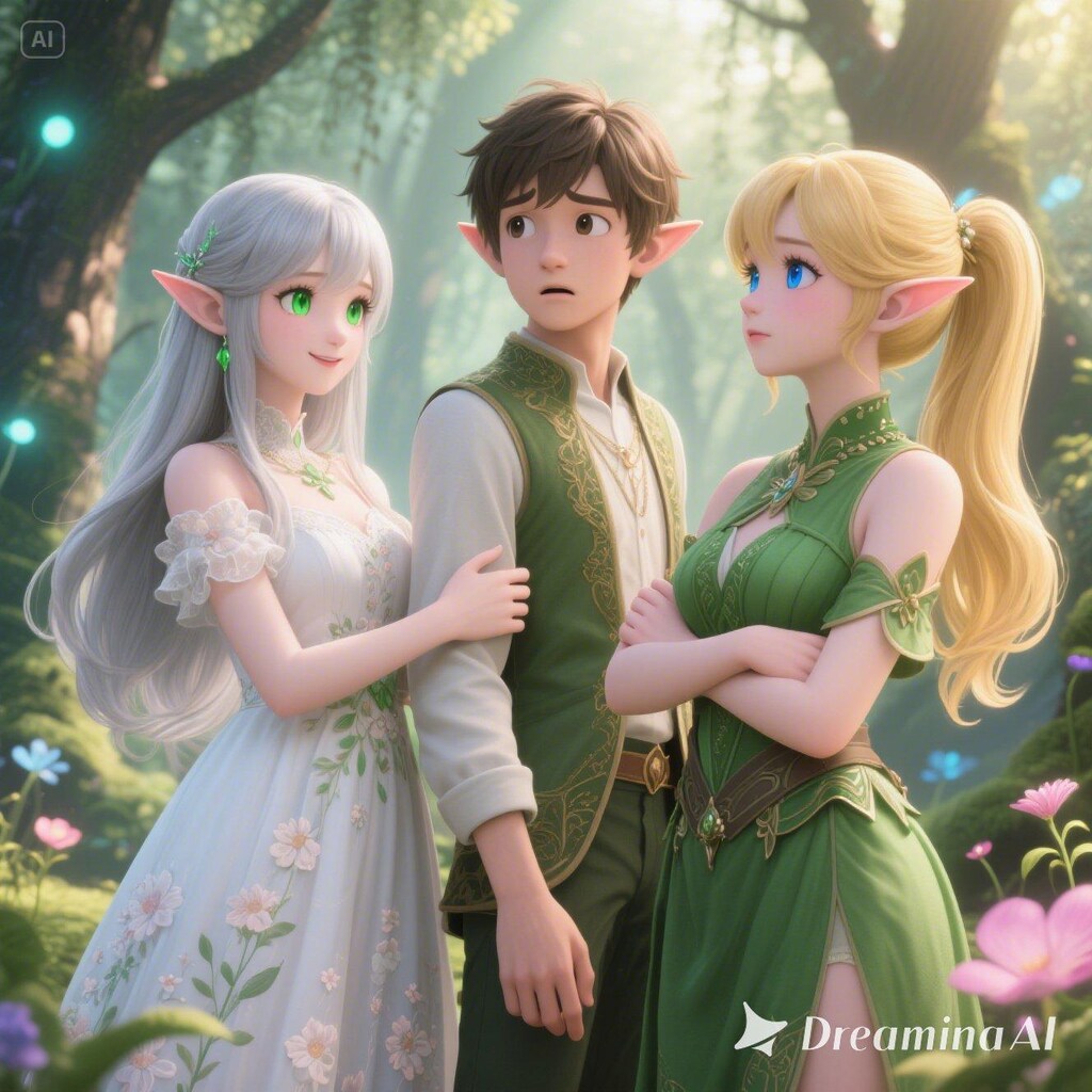 運命の選択：エルフたちの恋模様