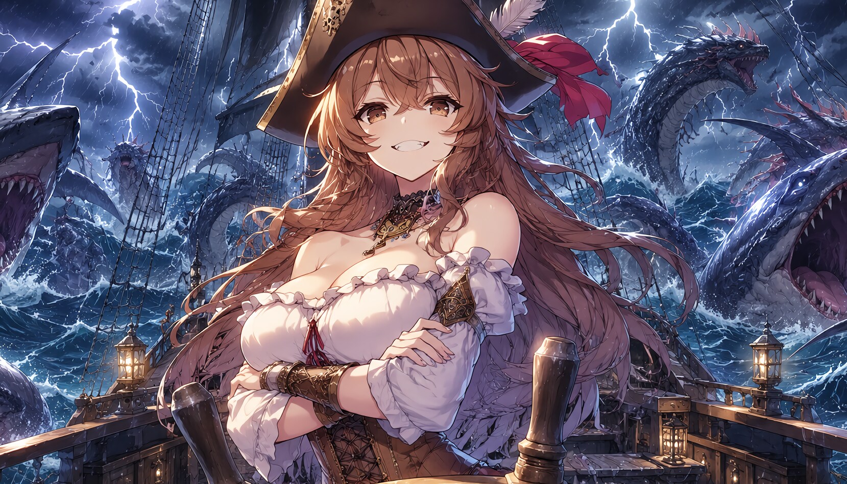 【9号】海賊姫16【海賊】 | の人気AIイラスト・グラビア