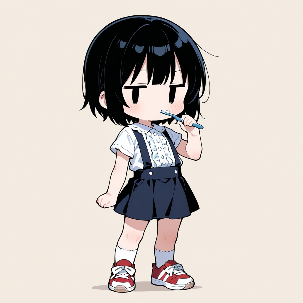 歯磨きする | の人気AIイラスト・グラビア