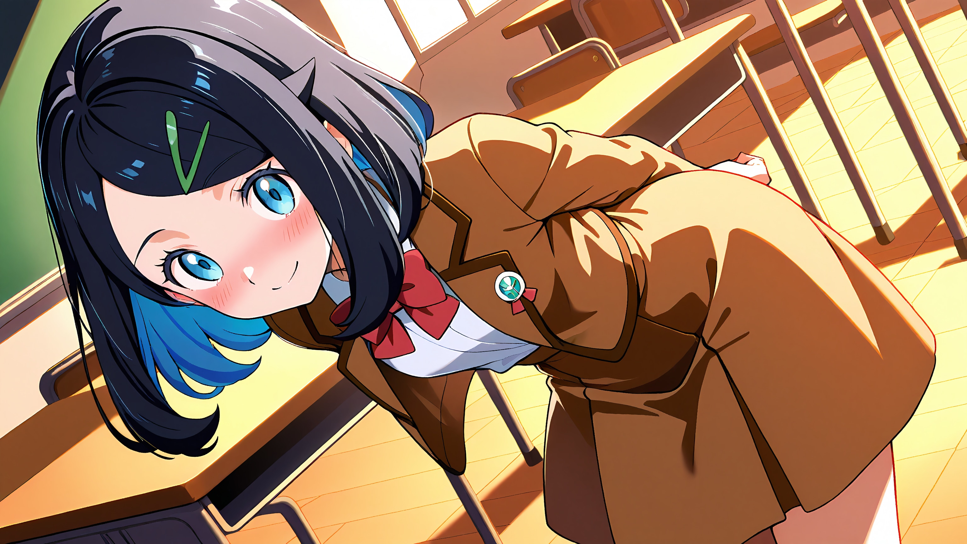 放課後のリコ | の人気AIイラスト・グラビア