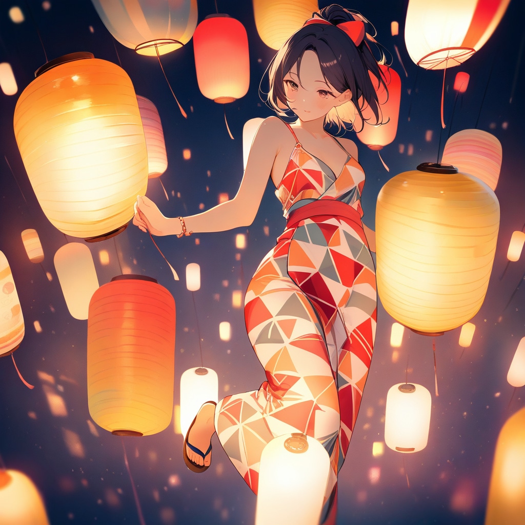 祭りの夜は踊らにゃ損損 | の人気AIイラスト・グラビア