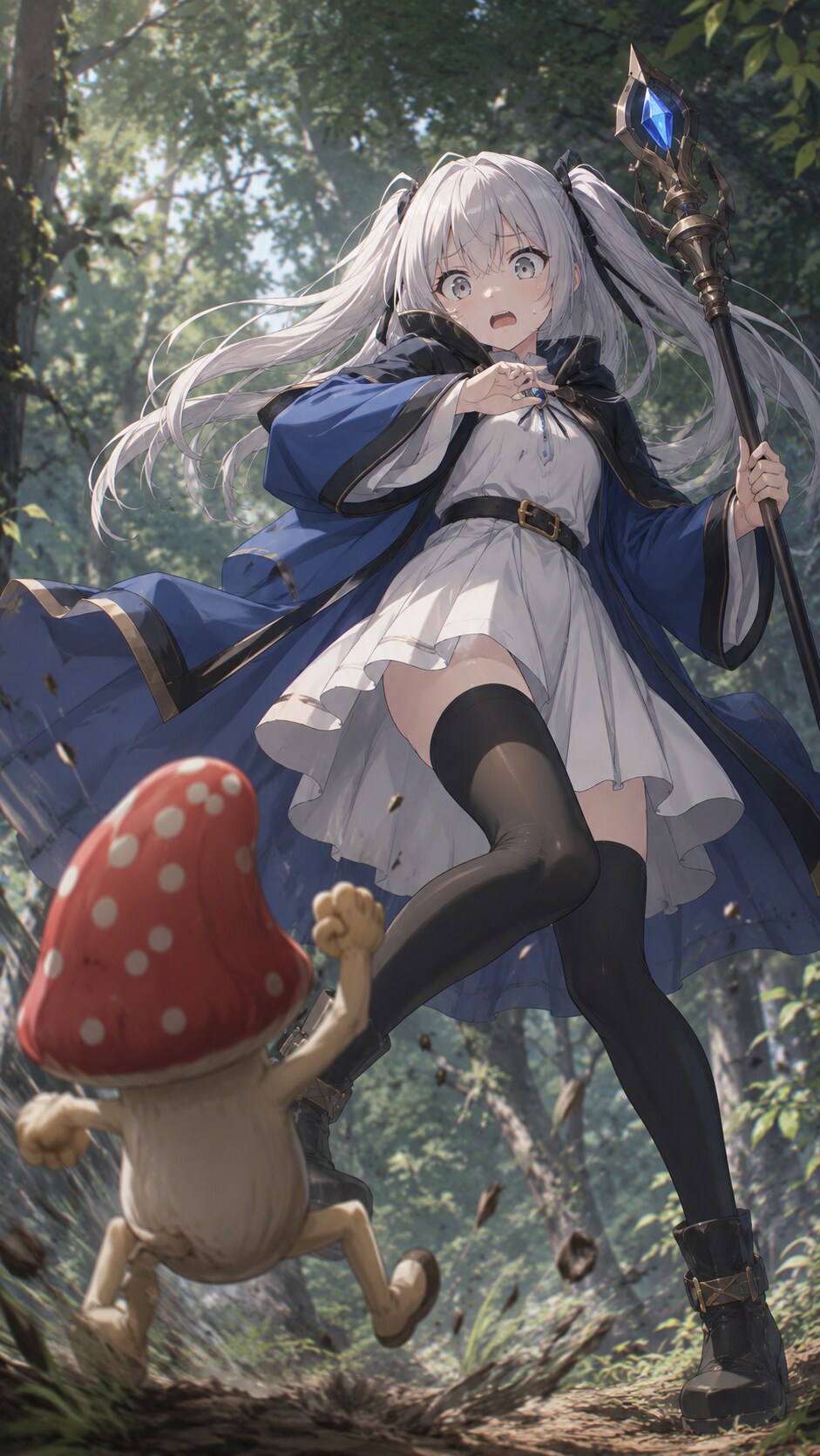 マンドラオラ！『わあああっ！　増えたあああああっ！？』ルルイエ（TS魔導士）