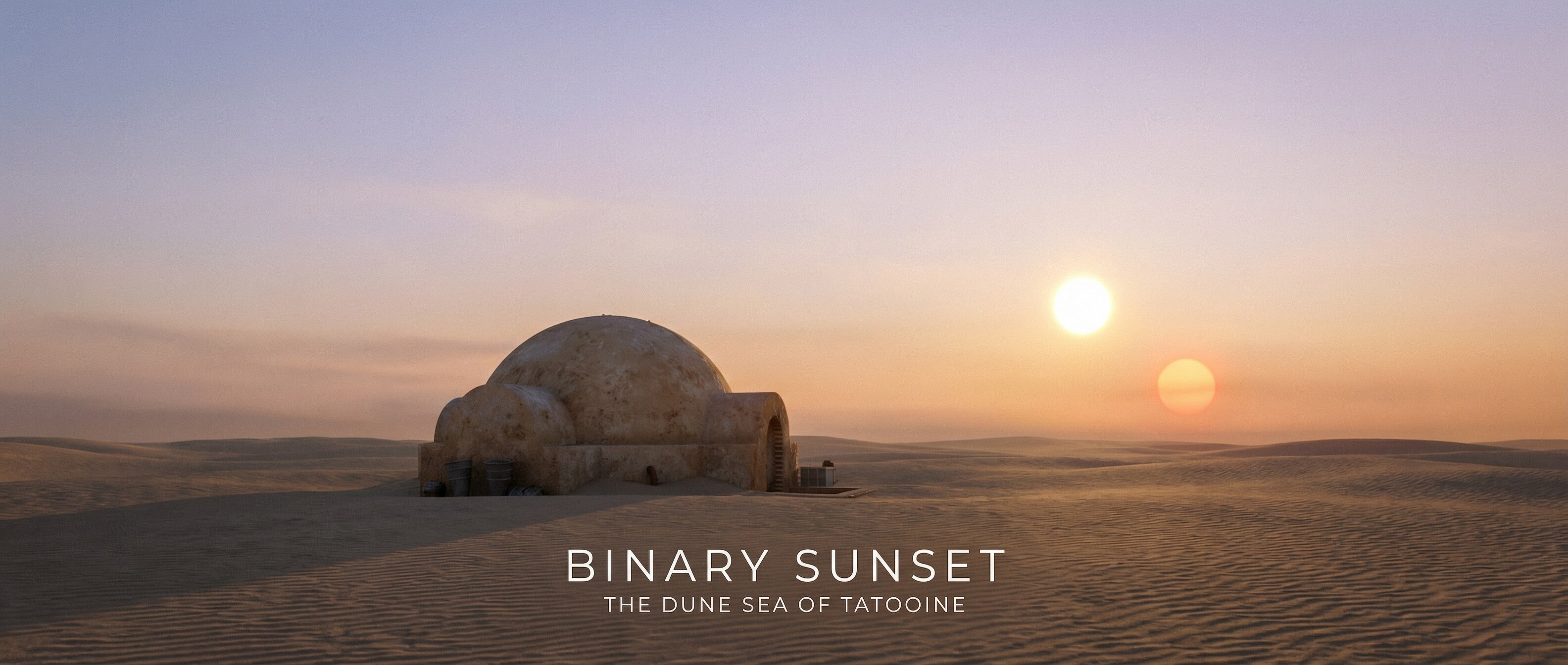 Binary Sunset