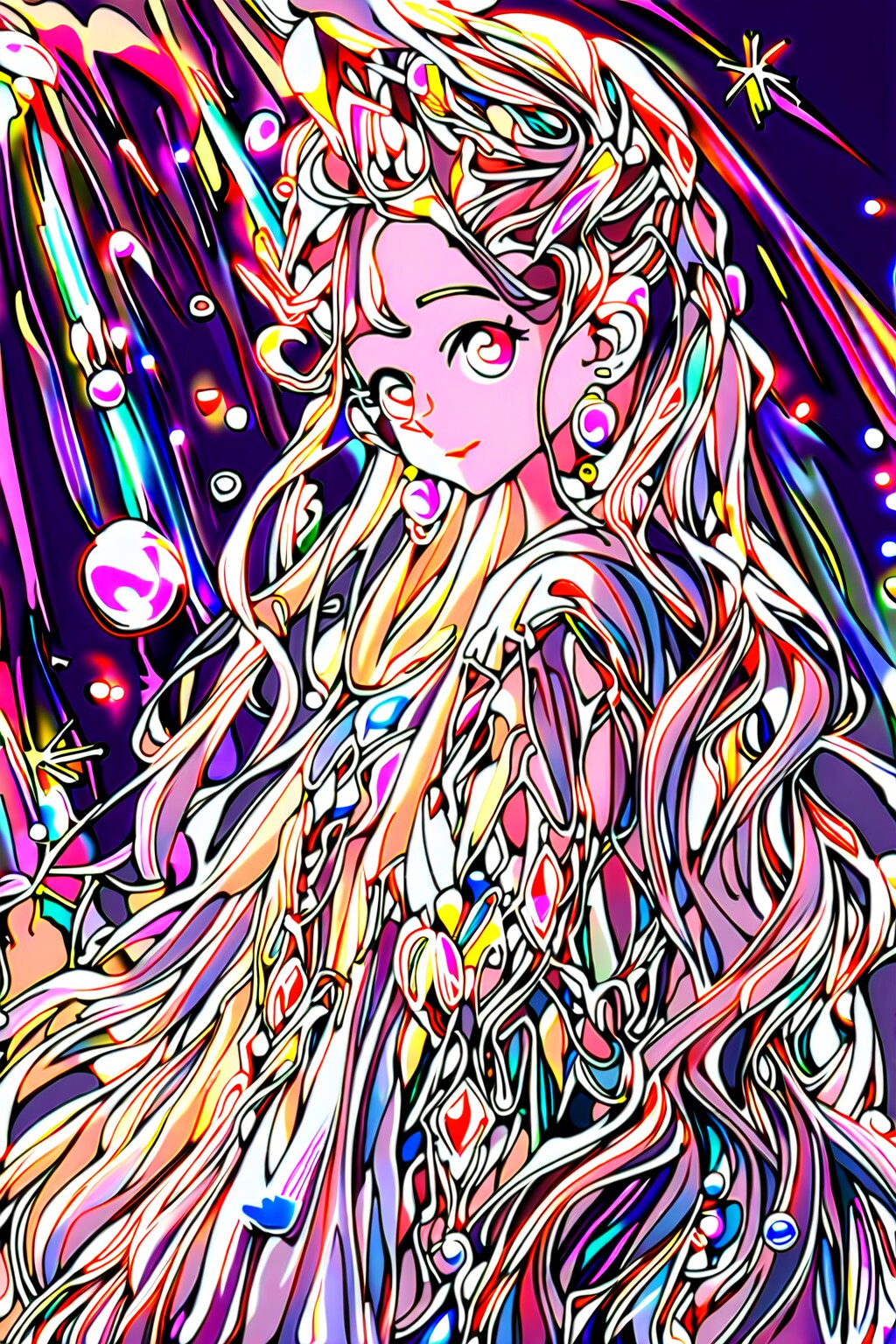 真珠のイヤリング | の人気AIイラスト・グラビア