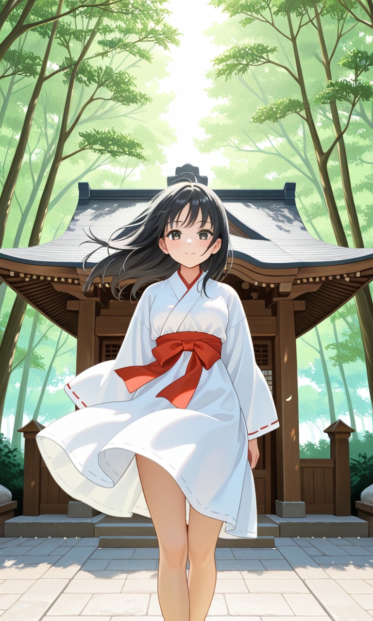 神社の女の子 | の人気AIイラスト・グラビア