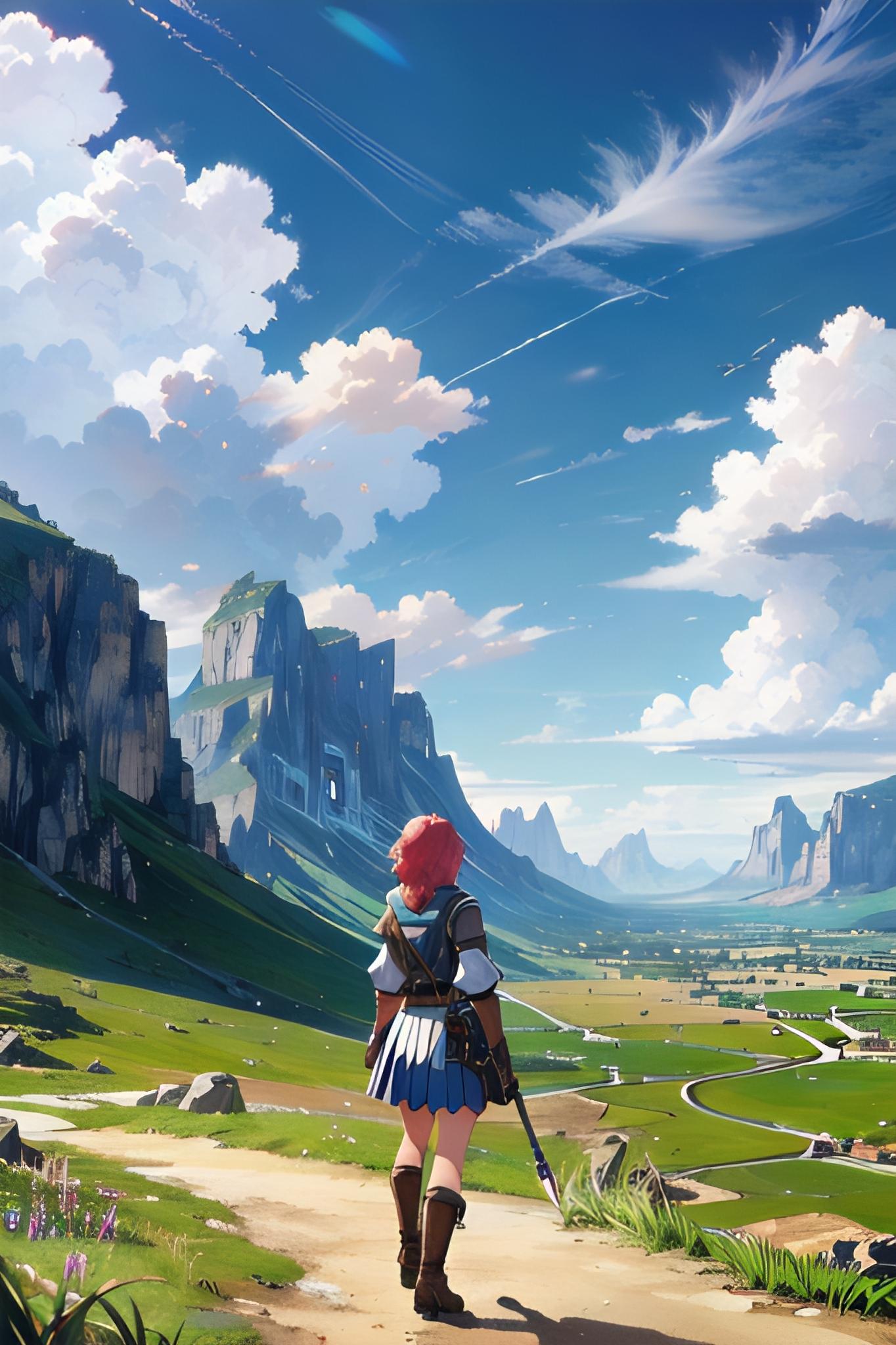 雲 | の人気AIイラスト・グラビア