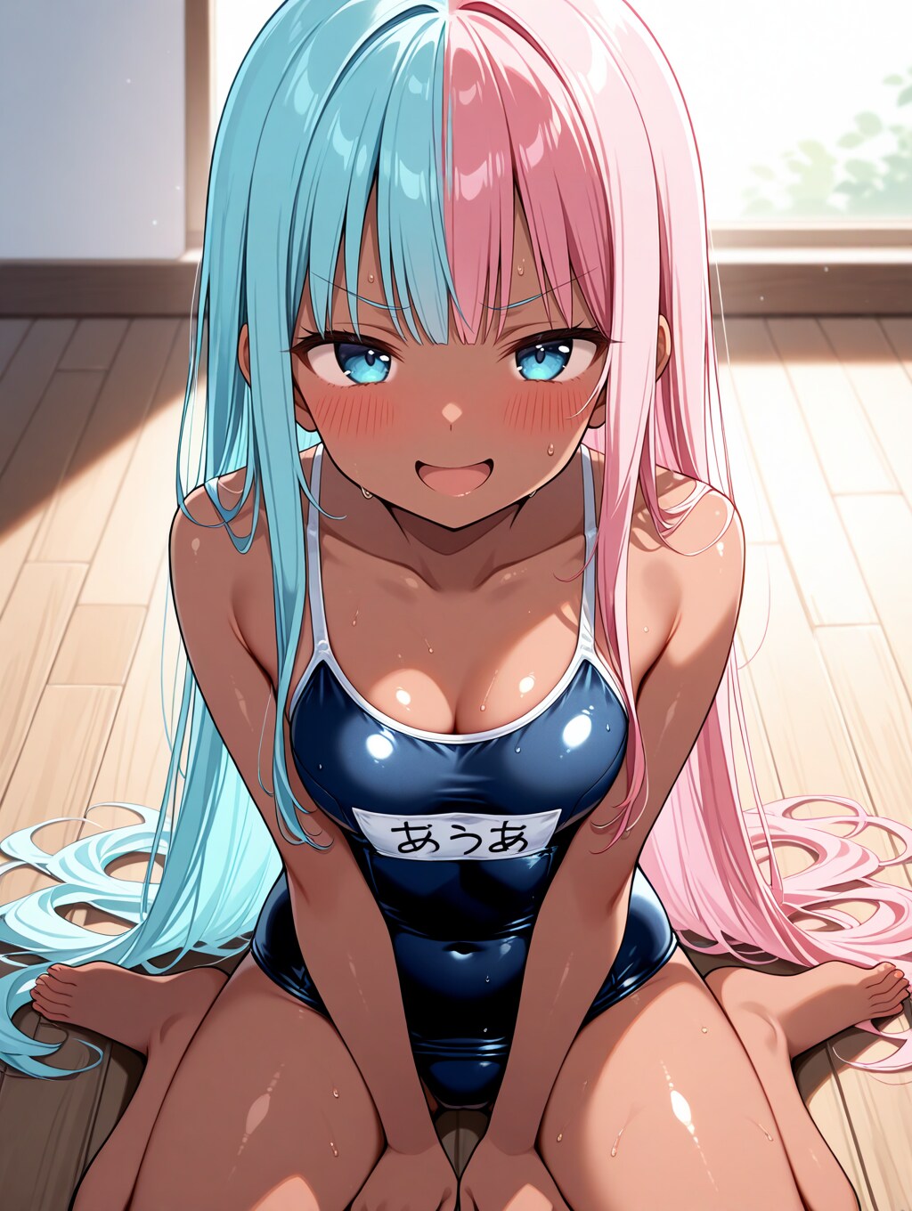 【今日の腹筋】ぎこちない笑顔