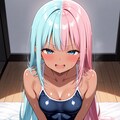 【今日の腹筋】ぎこちない笑顔 3枚目