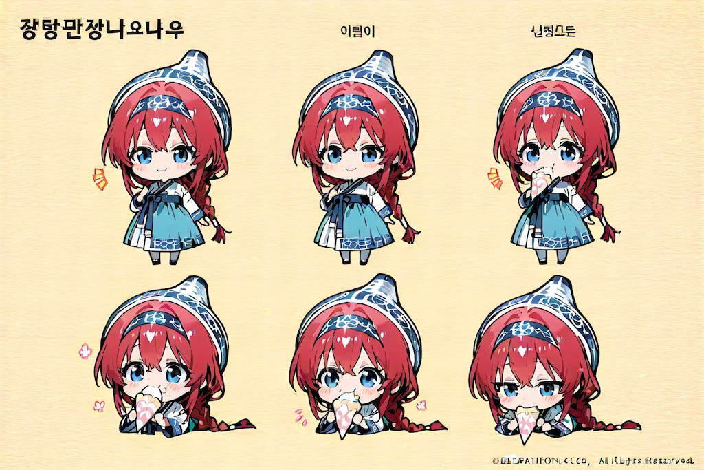 韓国風シルクハット